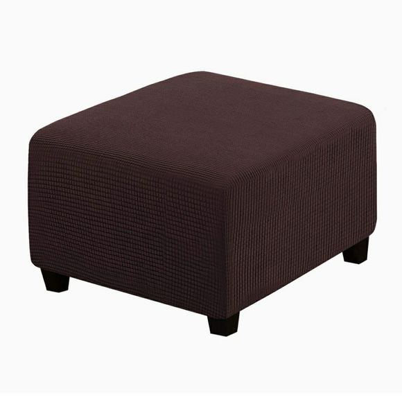H.VERSAILTEX Other - H.VERSAILTEX Square Ottoman Cover/ Ottoman Slipcover In The Color Chocolate